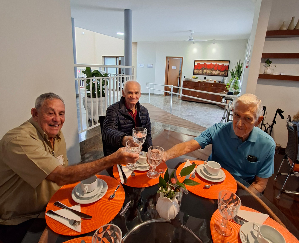 Momento com a equipe